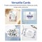 Avery Glossy White Postcards, 6" x 9" Rectangle Rounded Corners